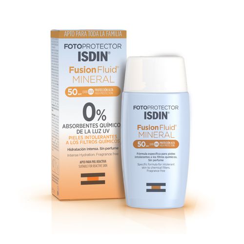 ISDIN FOTOPROTECTOR FUSION FLUID MINERAL SPF 50+ X 50 ML