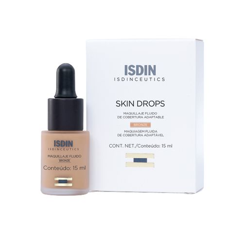 Isdinceutics Skin Drops Maquillaje Fluido Bronze X 15 Ml