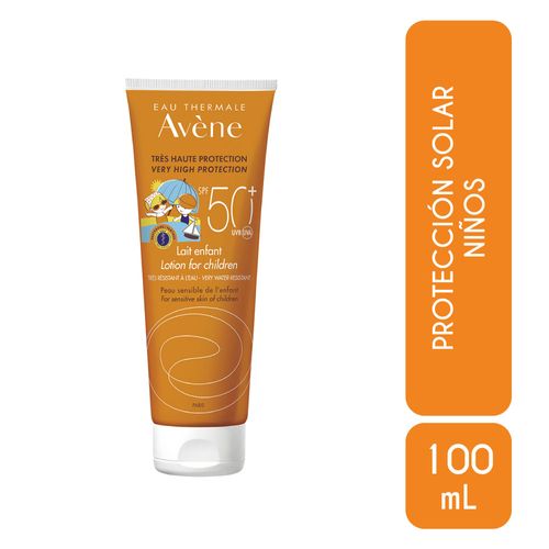 Avene Solar Leche Niños Spf 50 X 100 Ml