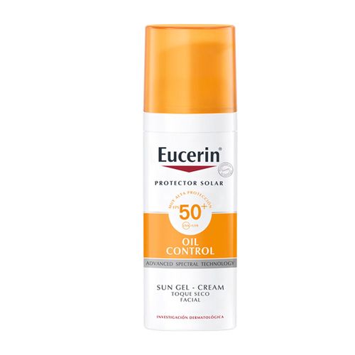 Protector Solar Facial Toque Seco Eucerin Sun Oil Control  Fps 50+ 50ml