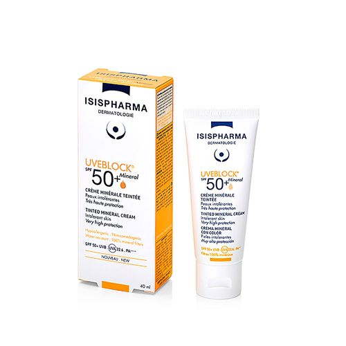 Isis Uveblock Spf 50+ Crema Mineral Tinte X 40 Ml