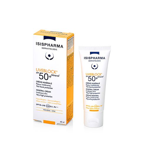 Isis Uveblock Spf 50+ Crema Mineral X 40 Ml