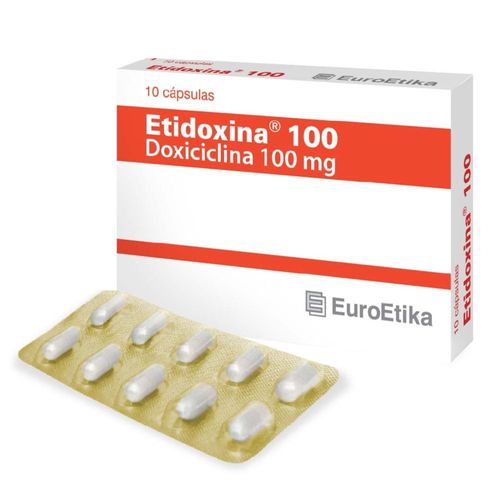 Etidoxina 100 Mg Caja X 10 Capsulas