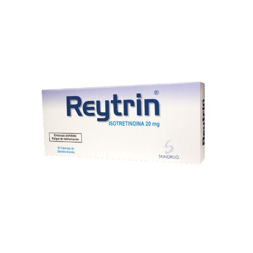 Reytrin 20 Mg X 30 Capsulas