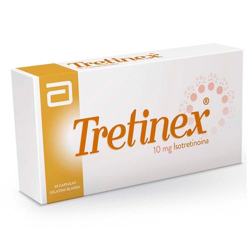 Tretinex 10 Mg X 30 Capsulas