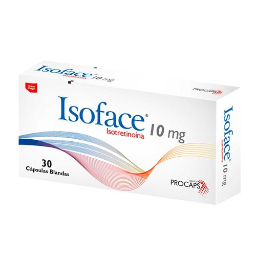 Isoface 10 Mg X 30 Capsulas