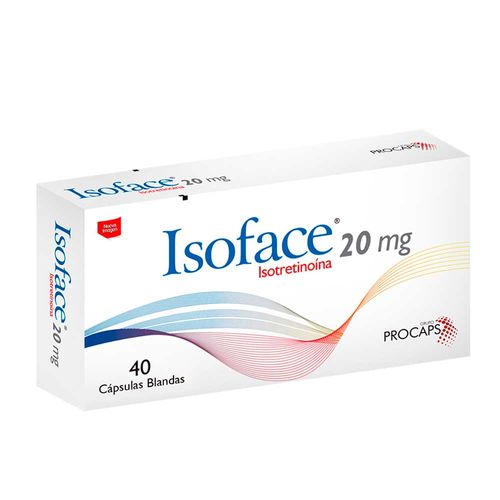 Isoface 20 Mg X 40 Capsulas