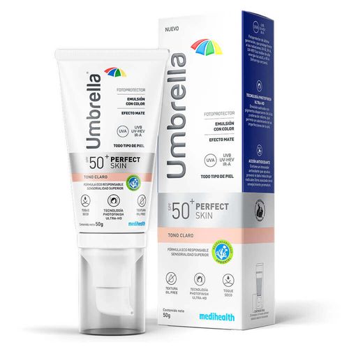 Umbrella Perfect Skin Spf 50 Tono Claro X 50 G