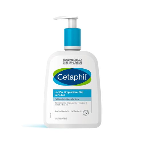 Cetaphil Loción Limpiadora Piel Sensible 473 Ml