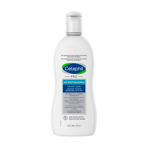 Cetaphil Pro Ad Control Limpiador Corporal Restaurador De La Piel 295 Ml