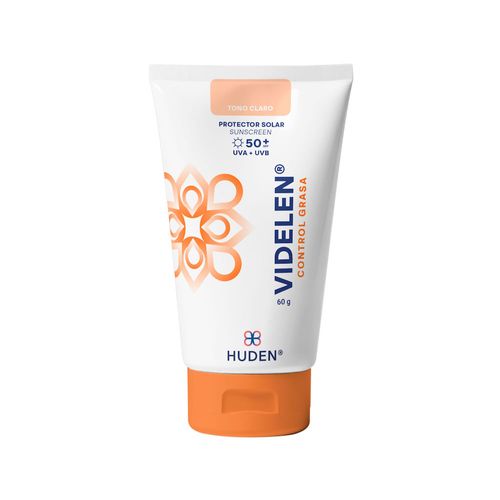 Huden Videlen Control Grasa Spf 50+ Claro X 60 G