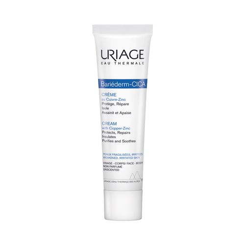 Crema Reparadora Bariederm Cica Crema Uriage Tubo x 40 mL