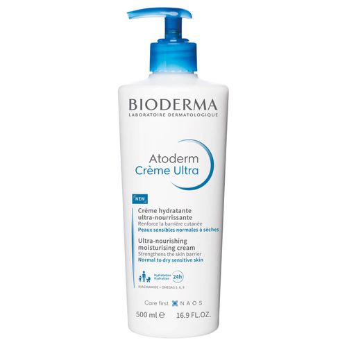 Bioderma Atoderm Crema Nutritiva para piel normal a seca 500mL