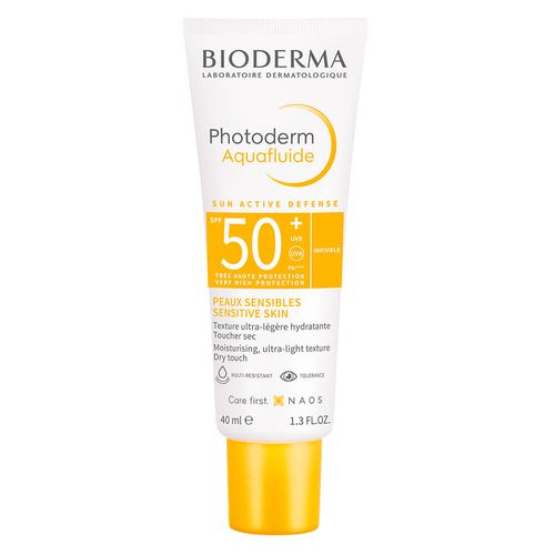 Bioderma Photoderm Aquafluide Neutro SPF 50+ toque seco para piel normal a mixta 40mL
