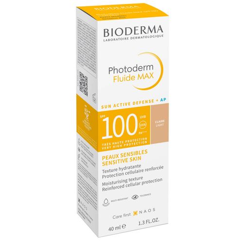 Bioderma Photoderm Fluide Max SPF 100 claro protección extrema
