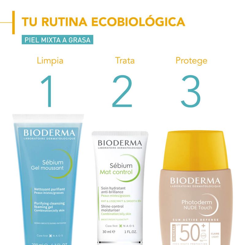 Bioderma-Photoderm-Nude-Touch-Claro-SPF-50--protector-solar-para-piel-mixta-a-grasa-40mL-5