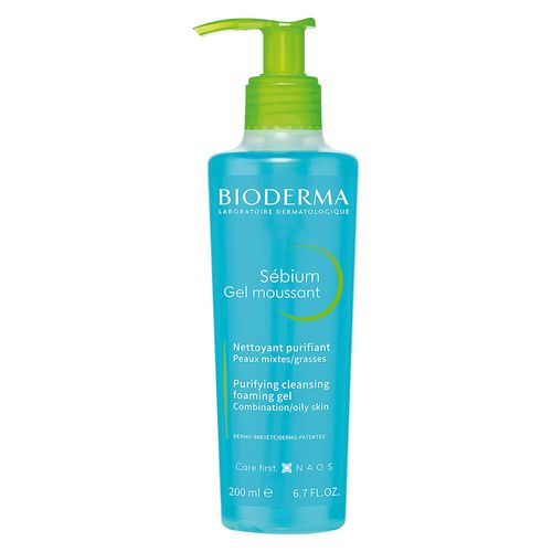 Bioderma Sébium Gel Moussant limpiador para piel mixta a grasa 200mL