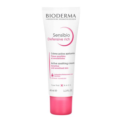 Bioderma Sensibio Defensive rich - crema ligera para piel sensible y sensibilizada
