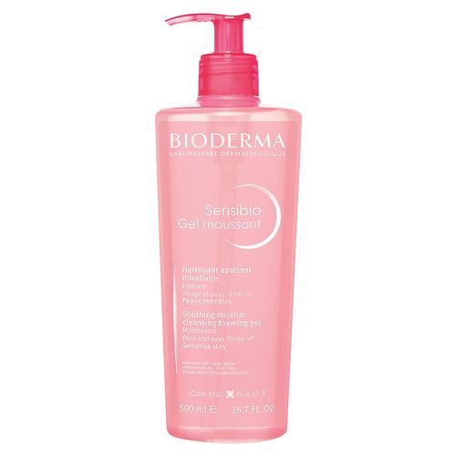 Bioderma Sensibio Gel Moussant limpíador para piel normal a sensible 500mL