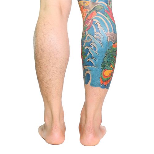 Eliminación de tatuaje pierna 3 sesiones