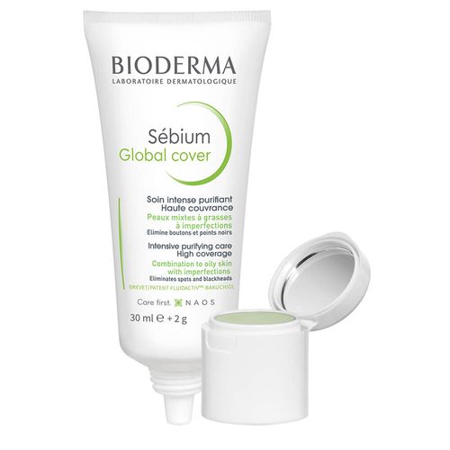 Bioderma Sébium Global Cover con tinte para piel mixta a grasa con imperfecciones 30mL