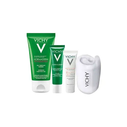 Vichy Normaderm Skin Corrector Kit Rutina Anti-Imperfecciones X 30 Ml