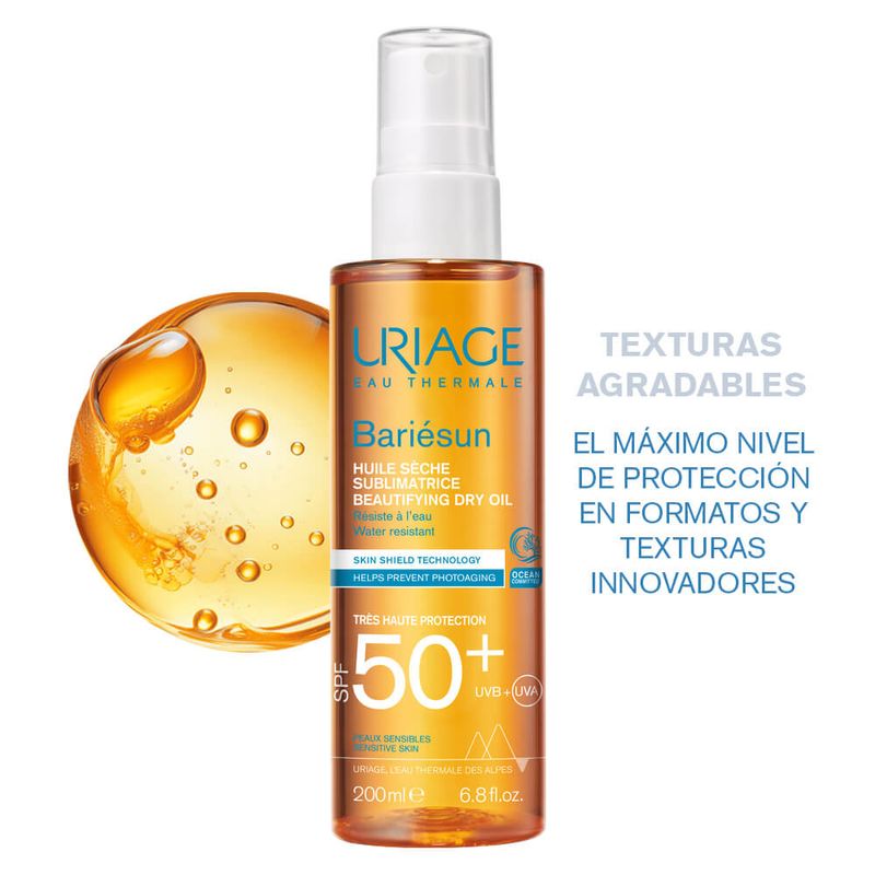 Uriage-Bariesun-Aceite-Seco-Embellecedor-Spf-50--X-200Ml-2