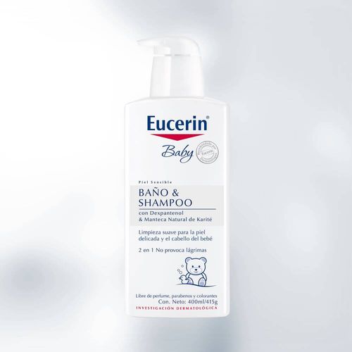 Eucerin Baby Baño & Shampoo X 400Ml