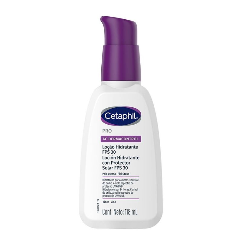 Cetaphil Pro Ac Control Hidratante Con Protector Solar Fps 30 118 Ml-1