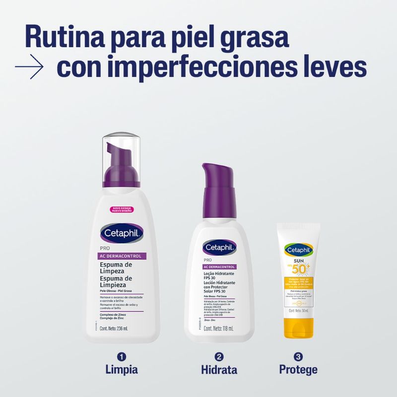 Cetaphil Pro Ac Control Hidratante Con Protector Solar Fps 30 118 Ml-7