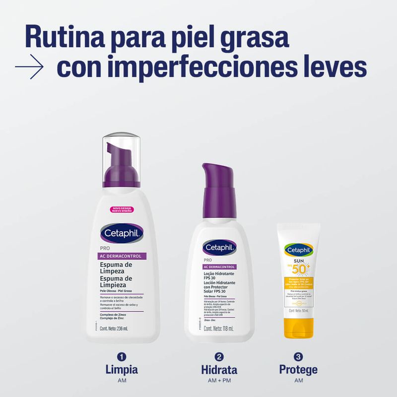 Cetaphil Pro Ac Control Espuma De Limpieza 236 Ml-7