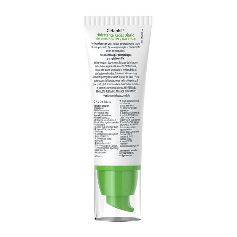 Cetaphil Hidratante Facial Fps 50 X 50 Ml-10