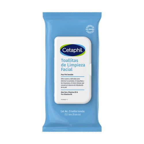 Cetaphil Toallitas Faciales 25 Und
