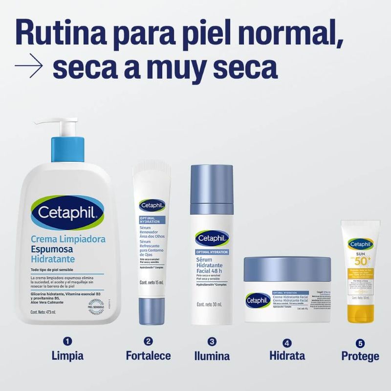 Cetaphil Optimal Hydration Crema Facial Dia X 48 Gr-7