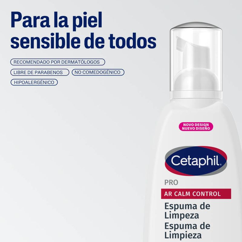 Cetaphil Pro Ar Calm Control Espuma  De Limpieza  X 236 Ml-5