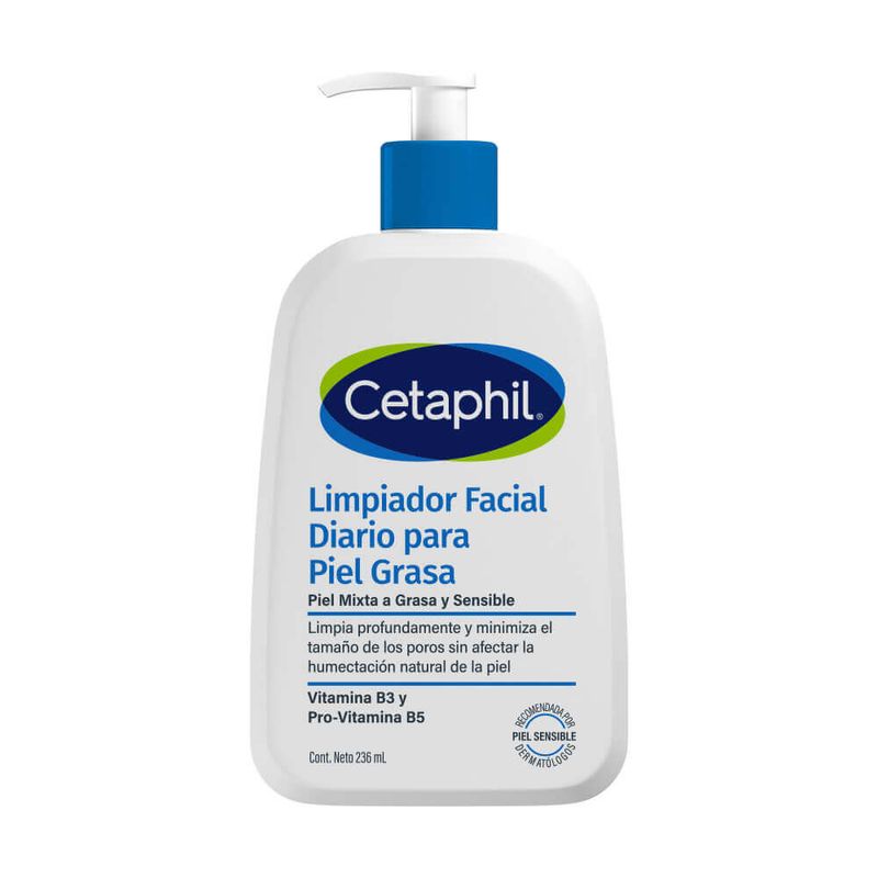 Cetaphil Limpiador Piel Grasa 236 ml-1