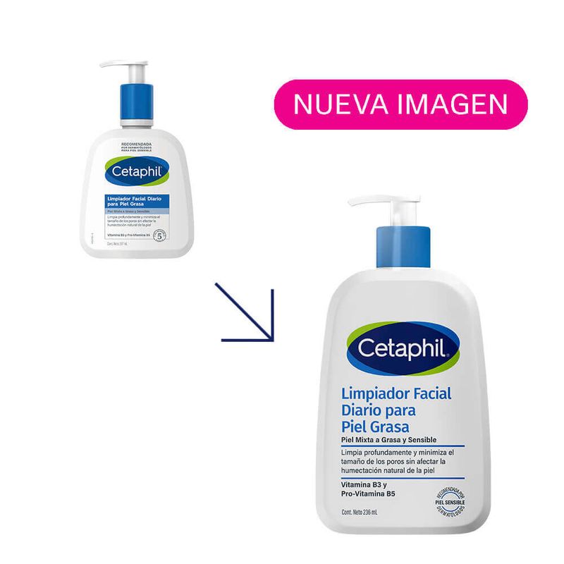 Cetaphil Limpiador Piel Grasa 236 ml-2