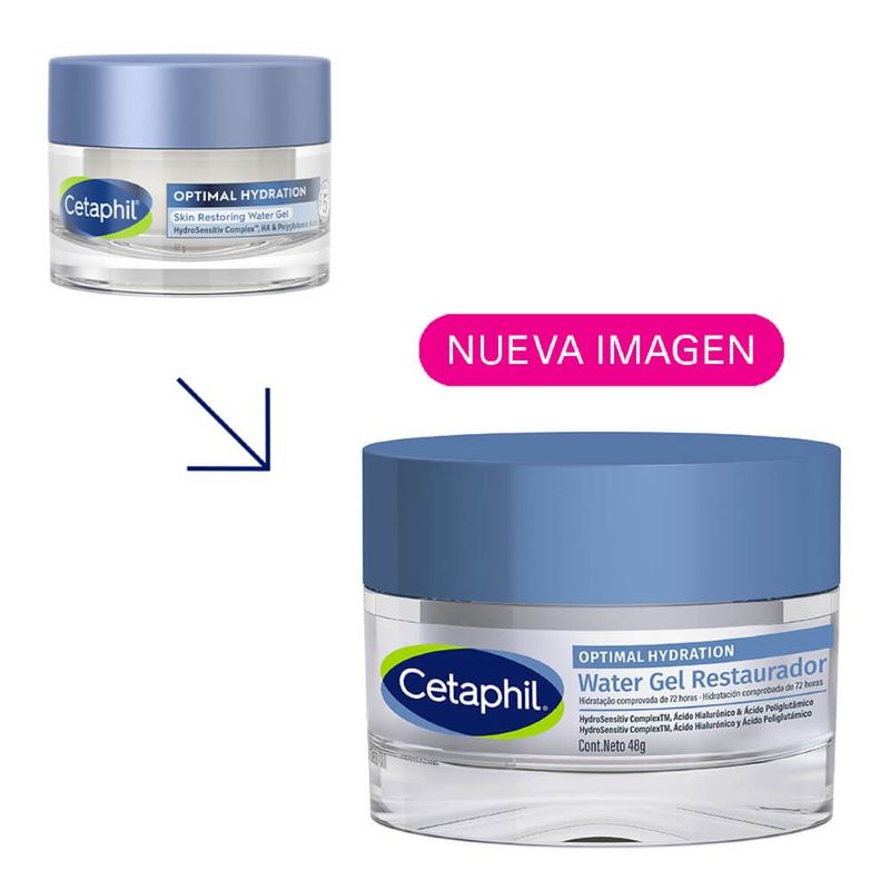 Cetaphil Optimal Hydration Water Gel Renovador X 48 G-2