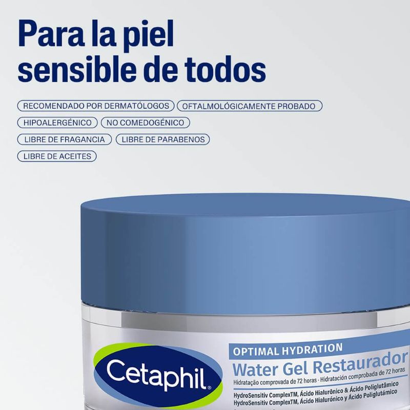 Cetaphil Optimal Hydration Water Gel Renovador X 48 G-5
