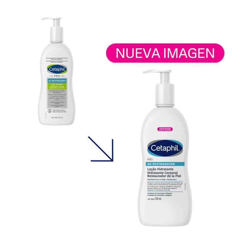 Cetaphil Pro Ad Control Hidratante Corporal Restaurador De La Piel 295 Ml-2