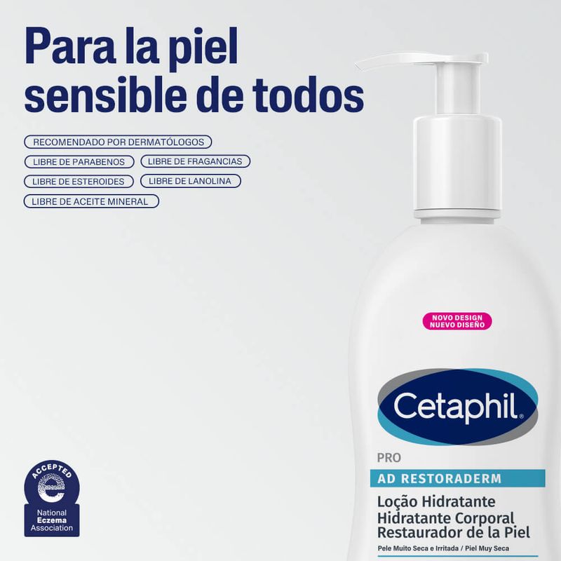 Cetaphil Pro Ad Control Hidratante Corporal Restaurador De La Piel 295 Ml-5