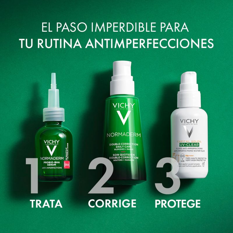 Vichy Capital Soleil Uv-Clear Fluido X 40Ml 50+ Piel Grasa-7