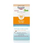 Euc Solar Hydro Fluid Facial Color Claro Ultra Ligero Spf 50+ X 50 Ml-5