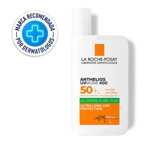 Anthelios Uv Mune 400 Oil Control Fluido 50+ X 50 Ml