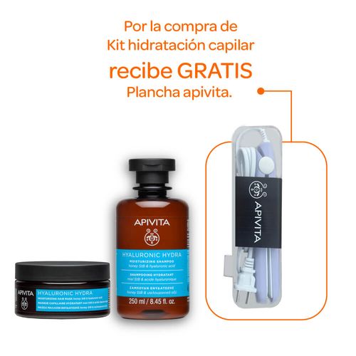 Kit Apivita Hidratación Capilar Intensa Shampoo 250 ml + Mascarilla 200 ml
