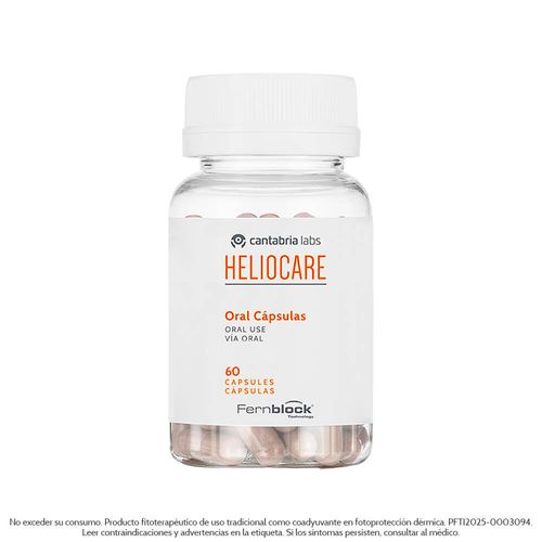 Protector Solar Oral Heliocare 60 Cápsulas – Uso Diario