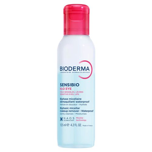 Bioderma Sensibio H2O ojos Desmaquillante micelar bifásico 125 mL