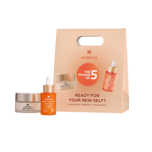 Kit Luminosidad Sesvitamin C- 5 Serum 30 ml + Gratis Sesvitamin C- Crema 50 ml - Sesderma
