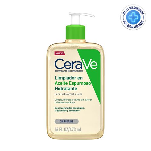 Limpiador en Aceite Espumoso Hidratante - CeraVe