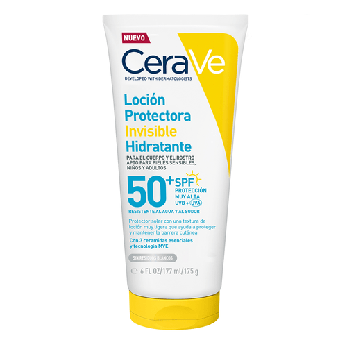 Protector Solar Loción Invisible Hidratante Spf50+ - CeraVe